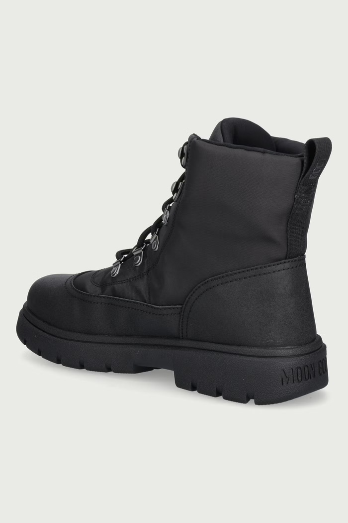 Παπούτσια Moon Boot Ορειβατικά μποτάκια Ανδρικά MB COMBAT BOOT NYLON WP 80D2520070.N001 μαύρο