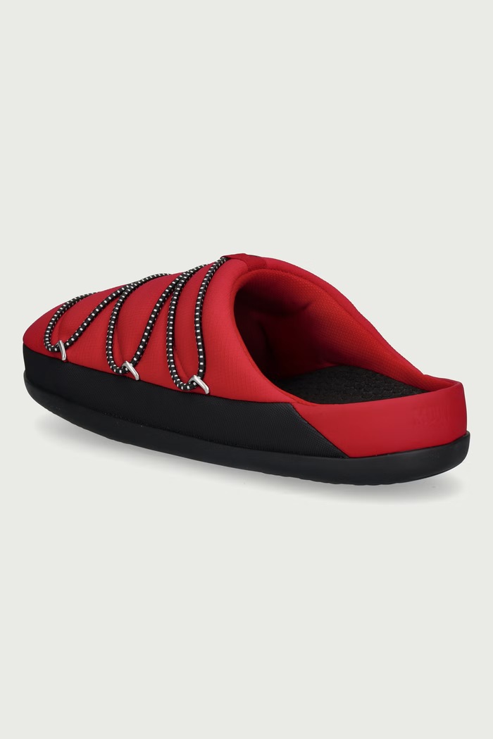 Obuv Moon Boot Šľapky pánske MB SOFT SLIPPER 80D2410020.D001 červená