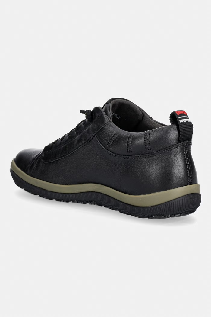 Παπούτσια Camper Peu Pista GM sneakers ανδρικά δερμάτινα K300285.047 μαύρο
