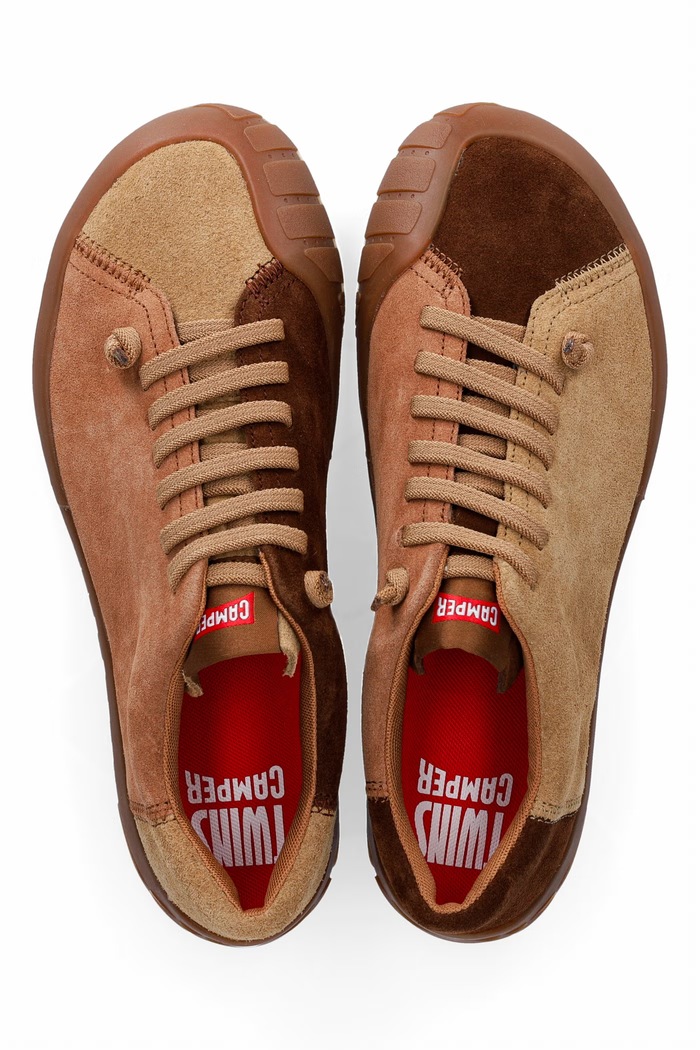 Camper TWS sneakers γυναικεία σουέτ μπεζ K101114.014