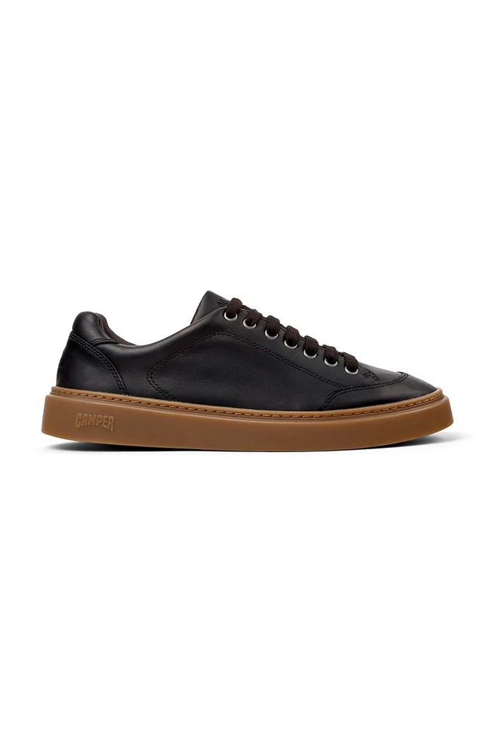 Camper Runner Twentyfive sneakers ανδρικά δερμάτινα μαύρο K101105.011