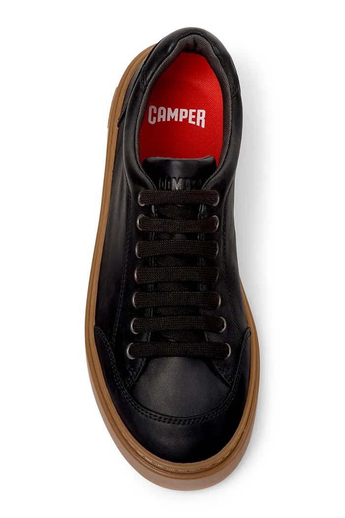 Camper Runner Twentyfive sneakers ανδρικά δερμάτινα μαύρο K101105.011