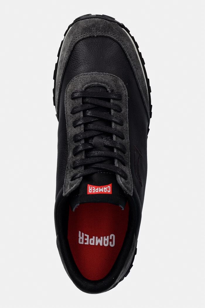 Camper Drift Walk sneakers Ανδρικά δερμάτινα μαύρο K101097.009