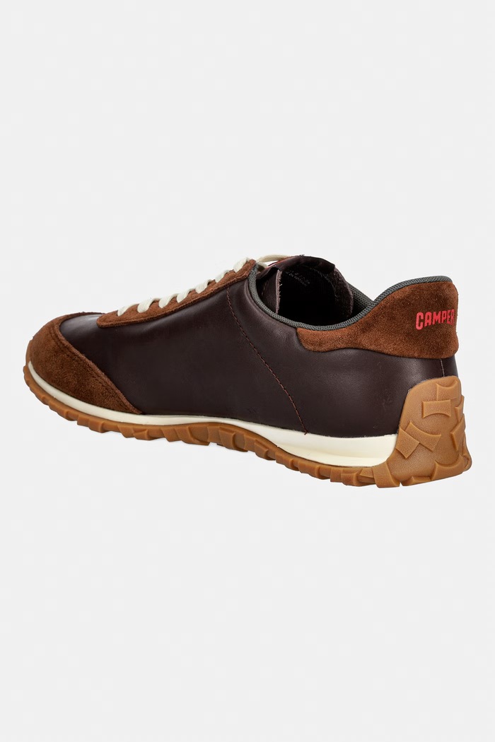 Παπούτσια Camper Drift Walk sneakers Ανδρικά δερμάτινα K101097.006 καφέ