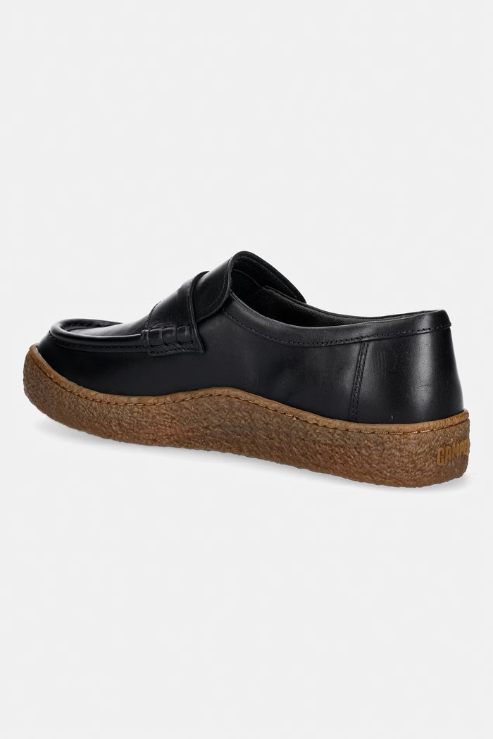 Обувки Camper мокасини мъжки от кожа Peu Tereno K101135.003 черен