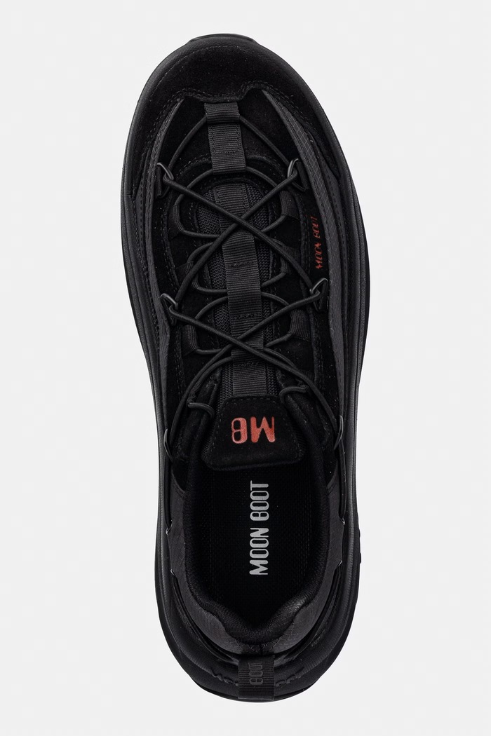 Moon Boot MB MOON247 XLACE sneakers da uomo nero 80D2490100.NH36