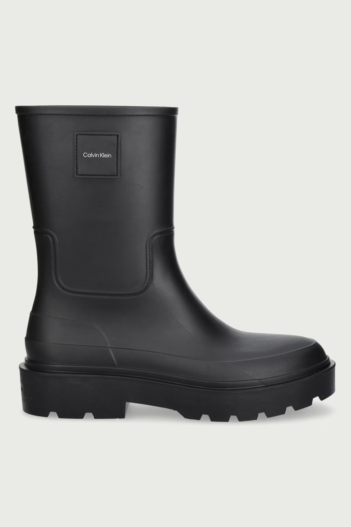 Calvin Klein Γαλότσες Ανδρικές COMBAT RAIN BOOT HM0HM022430GJ μαύρο AW26