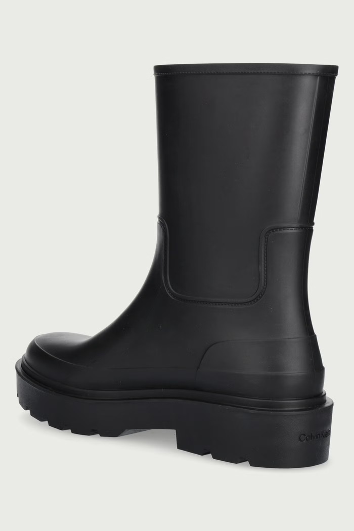 Παπούτσια Calvin Klein Γαλότσες Ανδρικές COMBAT RAIN BOOT HM0HM022430GJ μαύρο
