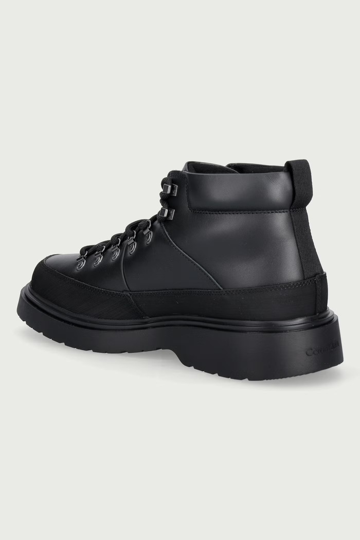 Obuća Calvin Klein Obuća za muškarce COMBAT MID HIKING BOOT LTH WL HM0HM023570GJ crna