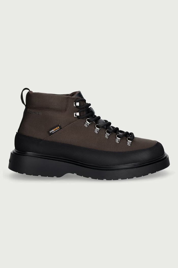 Calvin Klein Obuća za muškarce COMBAT MID HIKING BOOT MIX WL HM0HM022470HG smeđa AW26