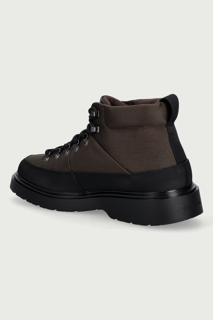 Obuća Calvin Klein Obuća za muškarce COMBAT MID HIKING BOOT MIX WL HM0HM022470HG smeđa