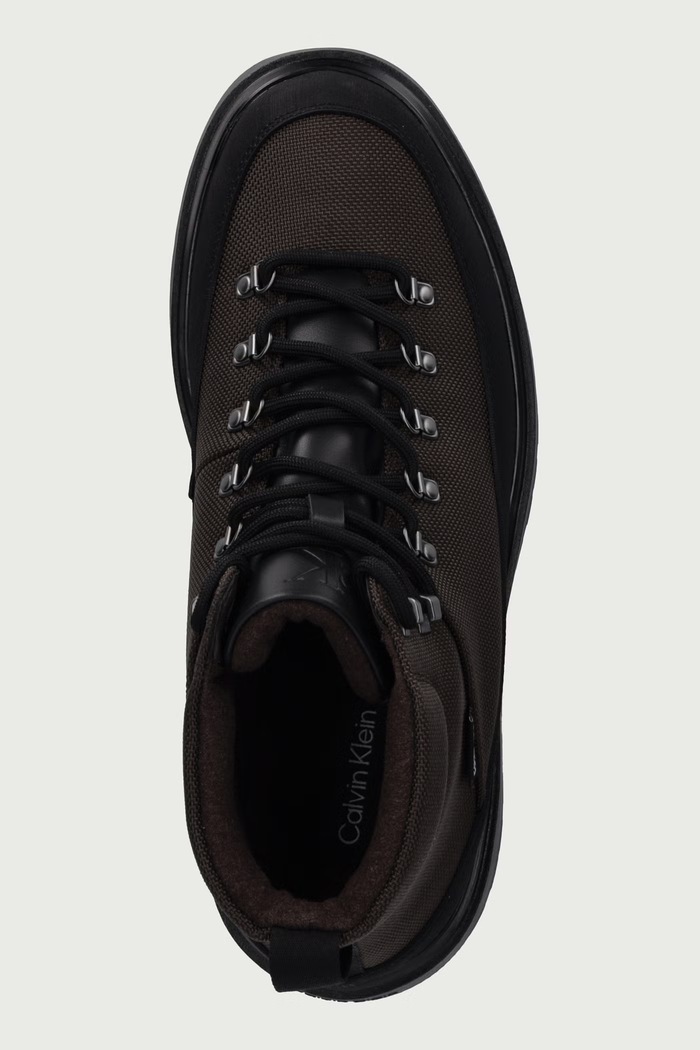 Obuća za muškarce COMBAT MID HIKING BOOT MIX WL Calvin Klein HM0HM022470HG smeđa