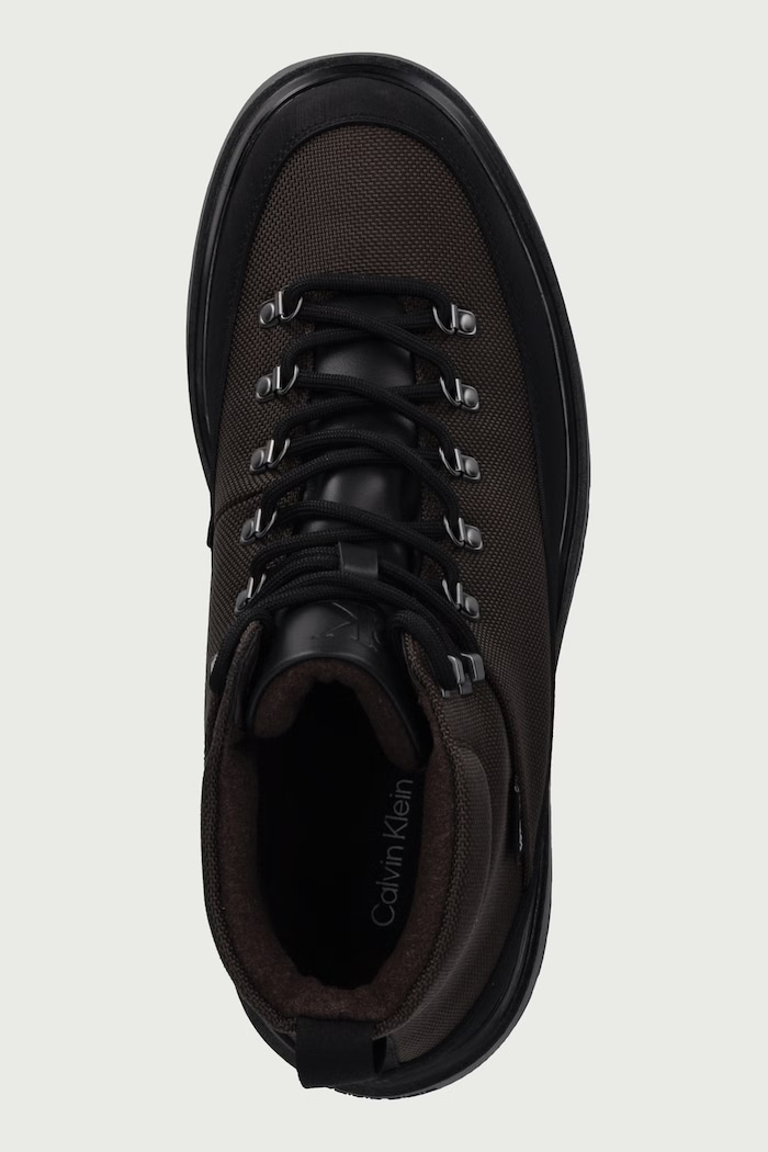 Obuća za muškarce COMBAT MID HIKING BOOT MIX WL Calvin Klein HM0HM022470HG smeđa