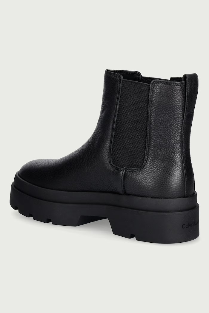 Scarpe Calvin Klein Stivali Chelsea da uomo LUGGED CHELSEA BOOT TU LTH HM0HM022650GJ nero