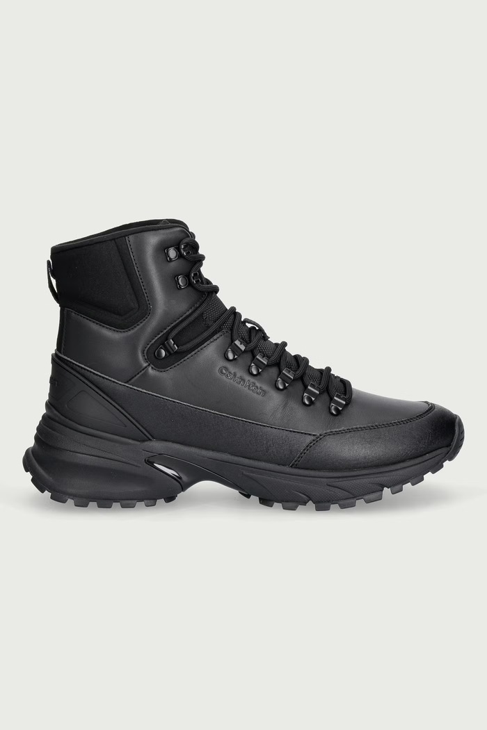 Calvin Klein Obuća za muškarce HIKE RUNNER MID LACEUP LTH HM0HM023230GJ crna AW26