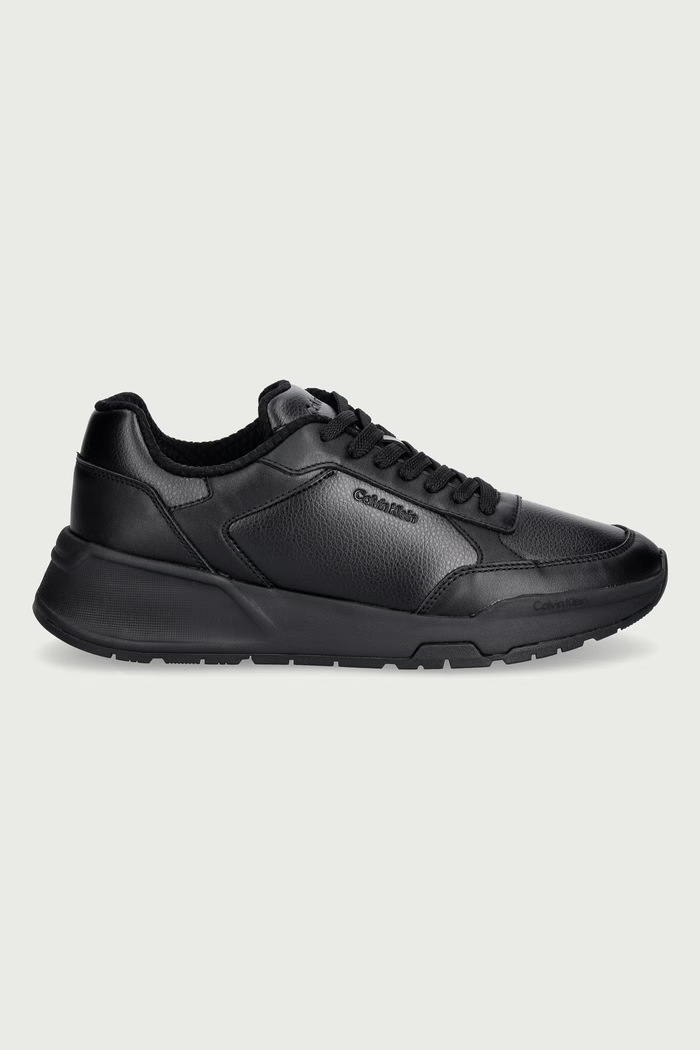 Calvin Klein CITY RUNNER LACEUP LTH MIX férfi sportcipő HM0HM023090GJ fekete AW26