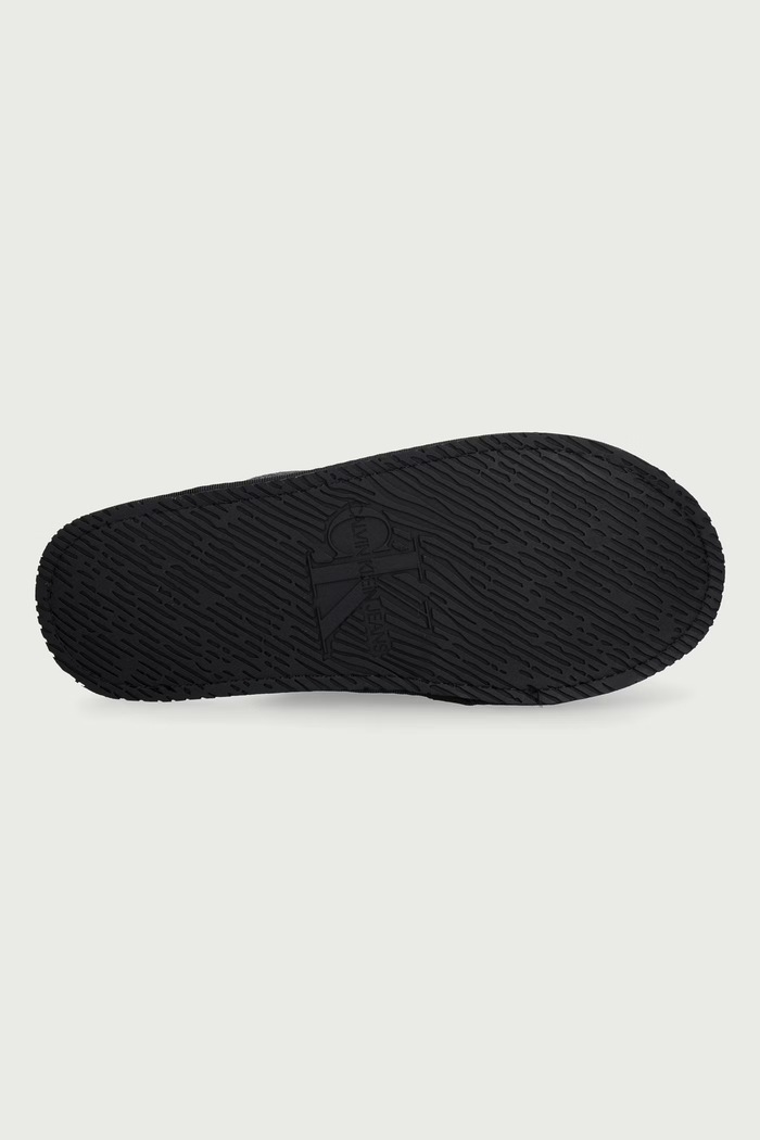 Kapcie męskie HOTEL SLIPPER MONOLOGO FELT Calvin Klein szary HM0HM022770GJ