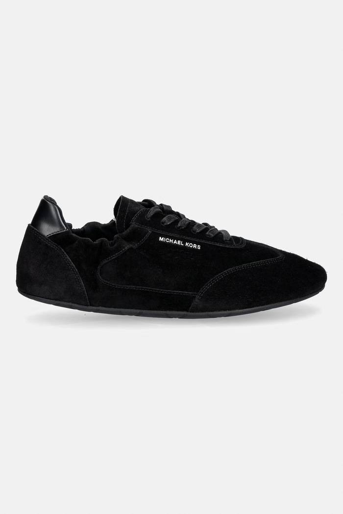 Michael Kors Archer Trainer tenisice za muškarce od brušene kože 42T6ARFS1S.001 crna AW26