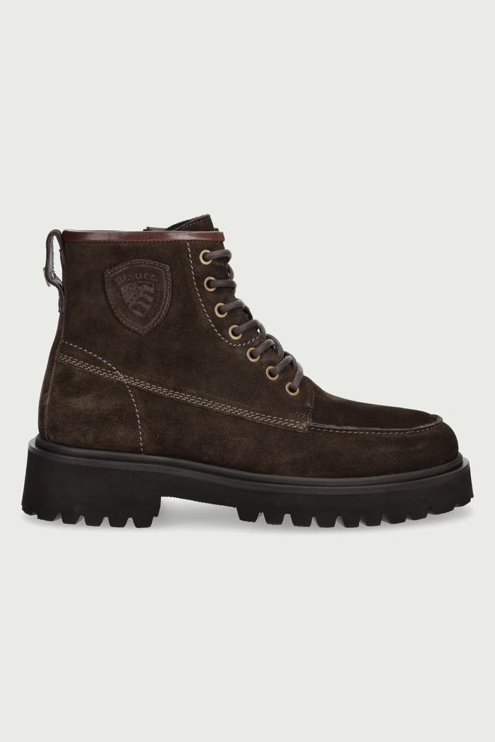 Blauer Ghete de drumeție pentru bărbați din piele întoarsă BUXTON F6BUXTON05.SUE maro AW26