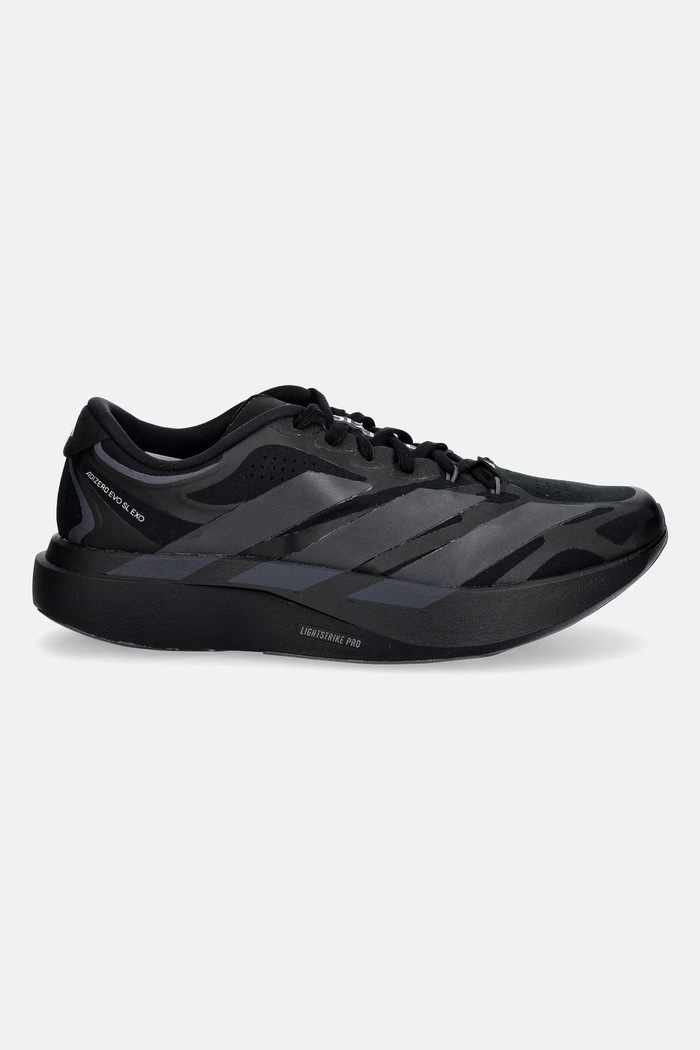 adidas Originals Adizero Evo SL Exo Lightstrikepro buty do biegania męskie KJ0422 czarny AW26