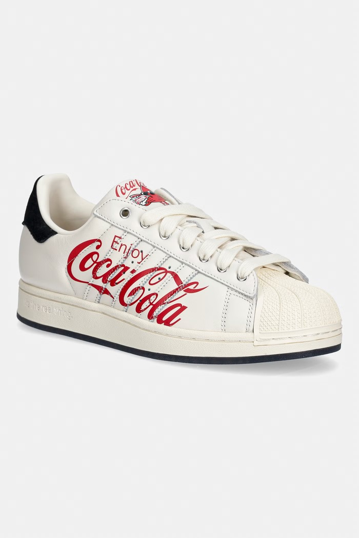adidas Originals Superstar II x Coca Cola sneakers pánske kožené béžová KH6892