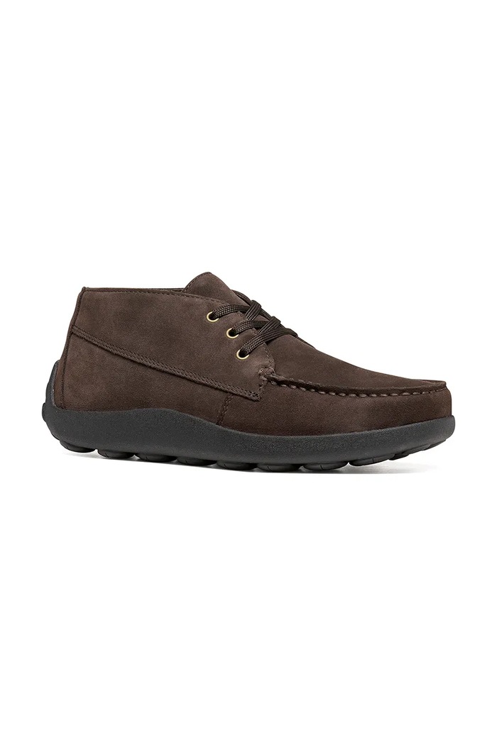 Geox Κλειστά χαμηλά παπούτσια Ανδρικά nubuck U SPHERICA EC14 U66HLA00022C6005 καφέ AW26