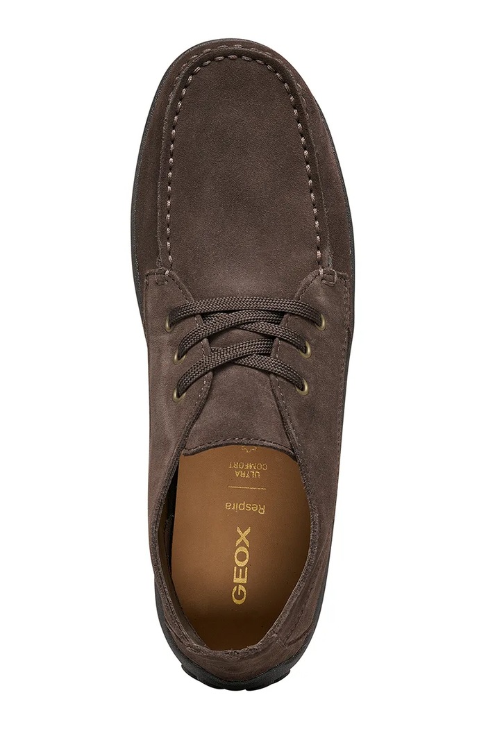Κλειστά χαμηλά παπούτσια Ανδρικά nubuck U SPHERICA EC14 Geox U66HLA00022C6005 καφέ