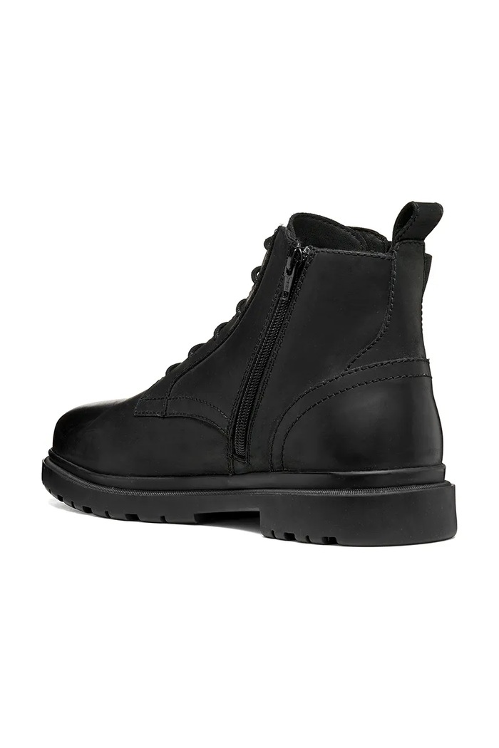 Geox Buty męskie skórzane U ANDALO czarny U66DDB000FFC9997