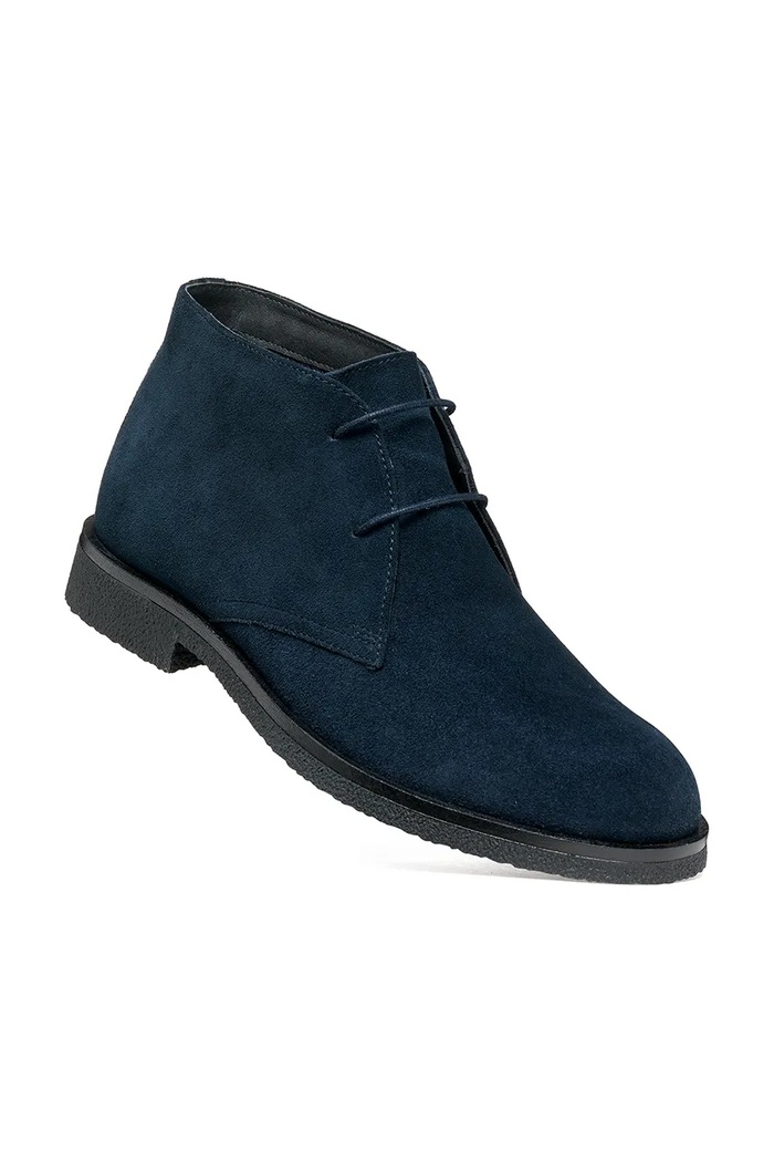 Geox Obuv pánska semišová U SAHARO U6658D00022C4021 tmavomodrá AW26