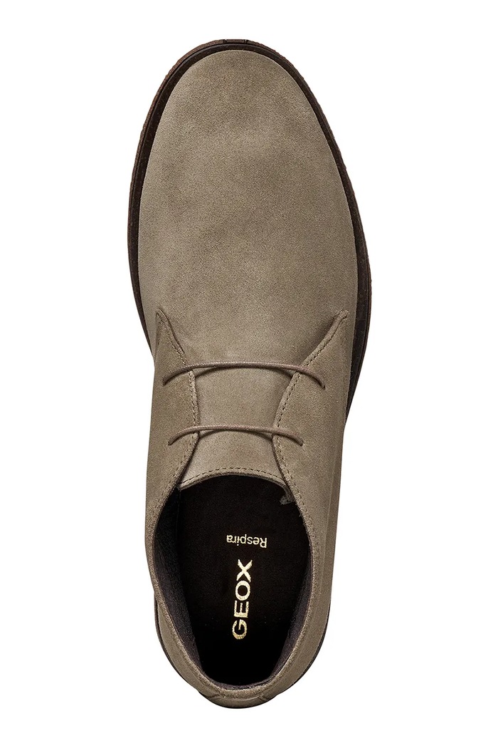 Topánky pánske semišové U SAHARO Geox U6658D00022C1321 hnedá