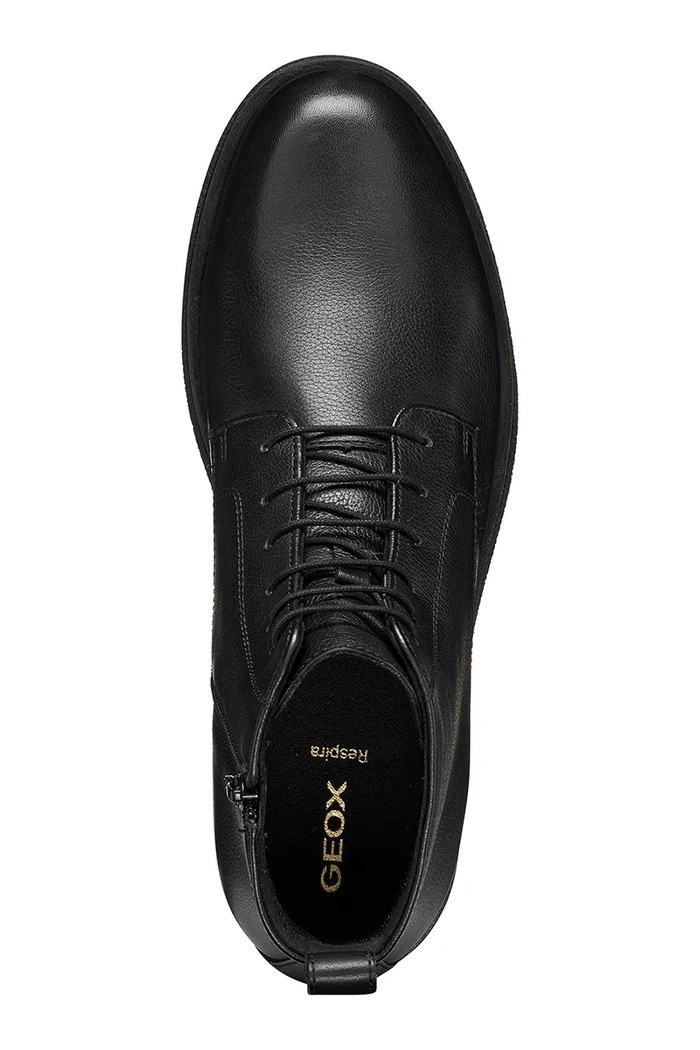 Topánky pánske kožené U SAHARO Geox U6658A00047C9999 čierna