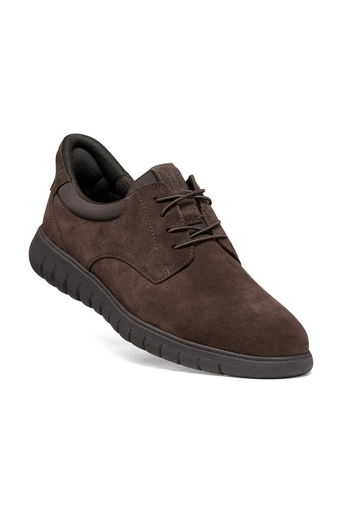 Geox U FLEXTRIDE F PLUS FLEXY FAST IN sneakers pentru bărbați din piele întoarsă U664JA00022C6005 maro AW26