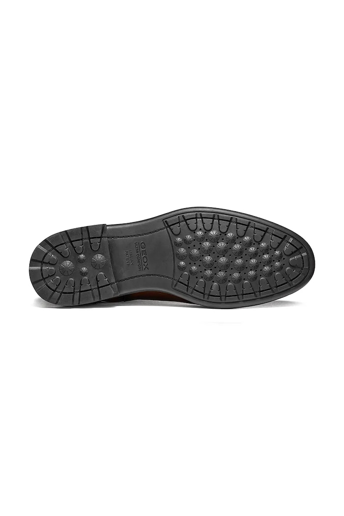 Kotníkové boty pánské kožené U WALK PLEASURE B Geox hnědá U567KA00039C6010