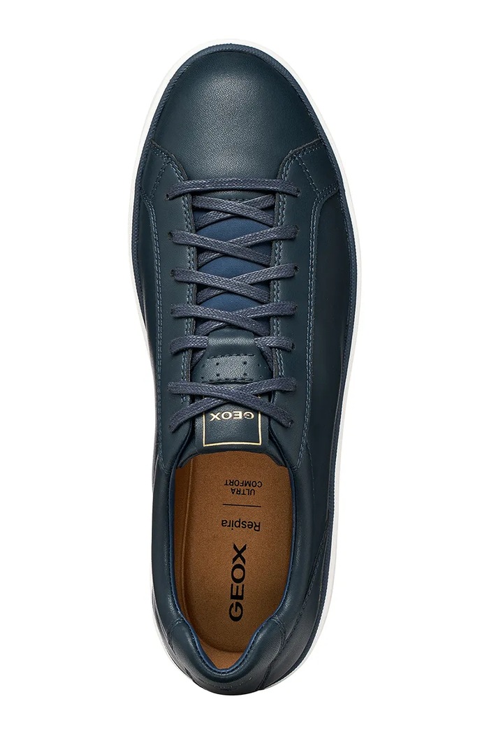 Geox U SPHERICA ACTIF X4 sneakers pentru bărbați din piele U653JB0009BC4002 bleumarin