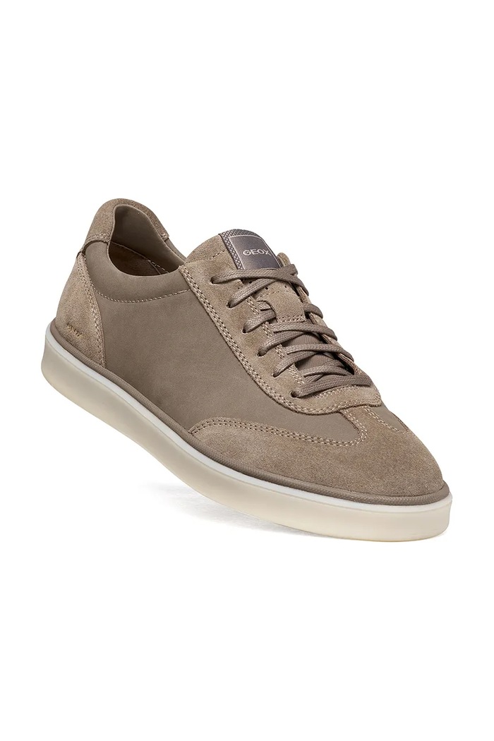 Geox U SPHERICA ACTIF X4 sneakers pánske semišové U653JA03222C1018 béžová AW26