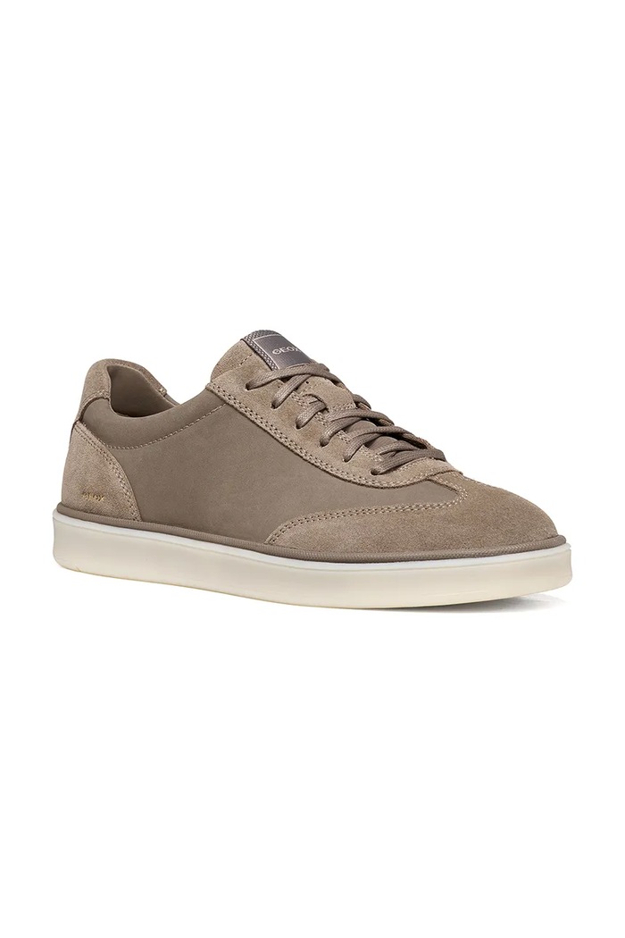 Obuv Geox U SPHERICA ACTIF X4 sneakers pánske semišové U653JA03222C1018 béžová