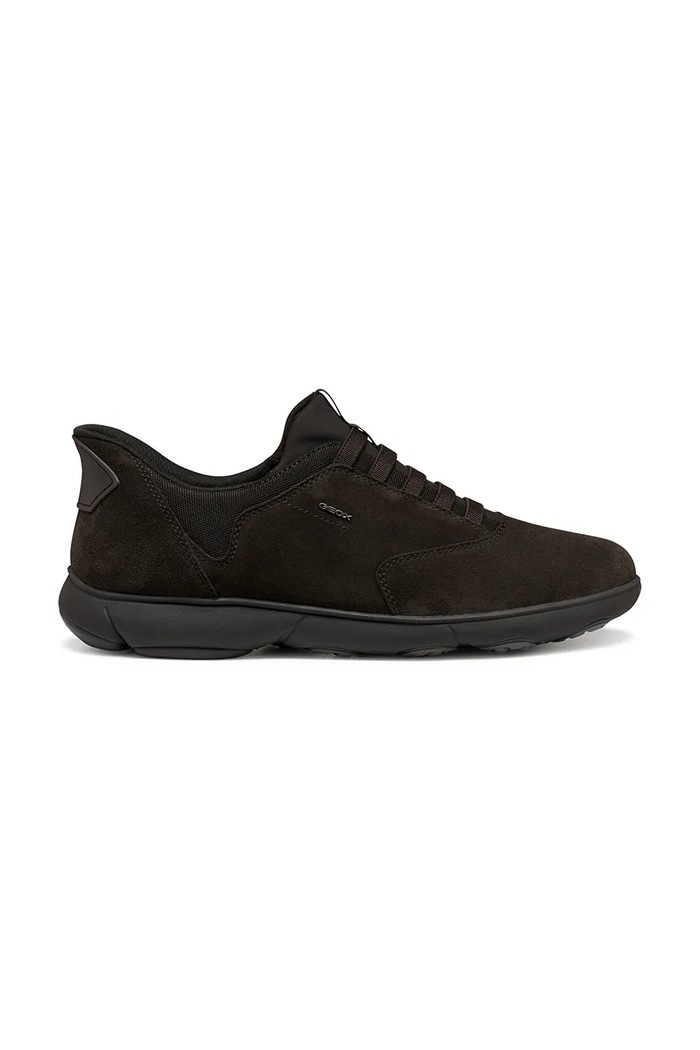 Geox U NEBULA 2.0 PLUS sneakers boty dámské semišové hnědá U56MXB00022C6006