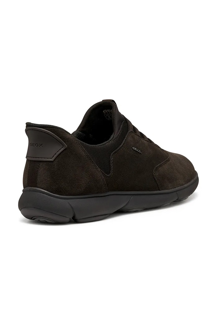 Boty Geox U NEBULA 2.0 PLUS sneakers boty dámské semišové U56MXB00022C6006 hnědá