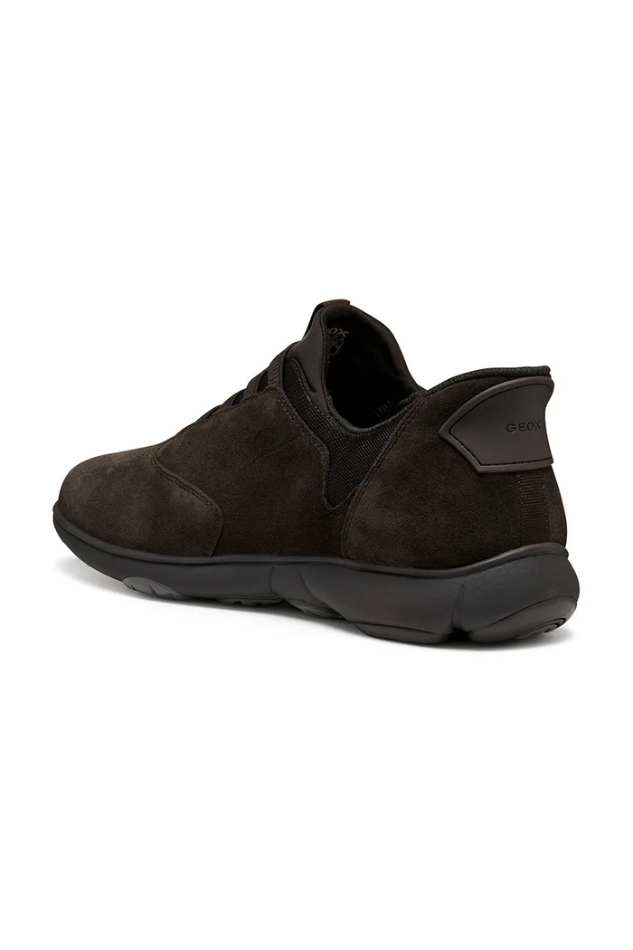 Geox U NEBULA 2.0 PLUS sneakers boty dámské semišové hnědá U56MXB00022C6006