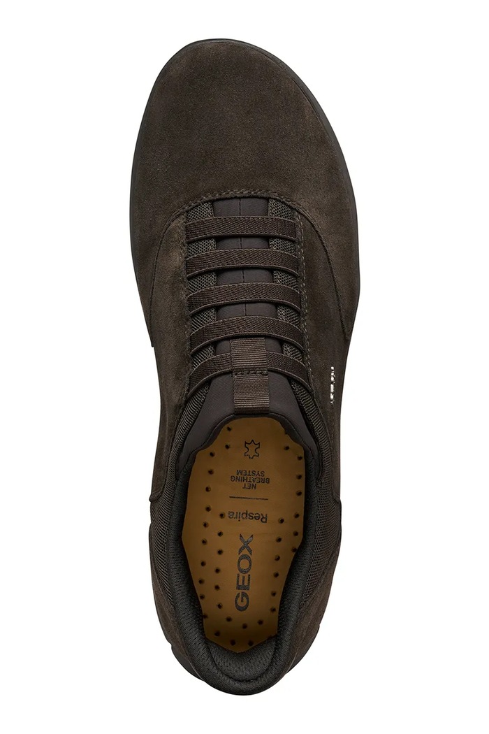 Geox U NEBULA 2.0 PLUS sneakers boty dámské semišové U56MXB00022C6006 hnědá