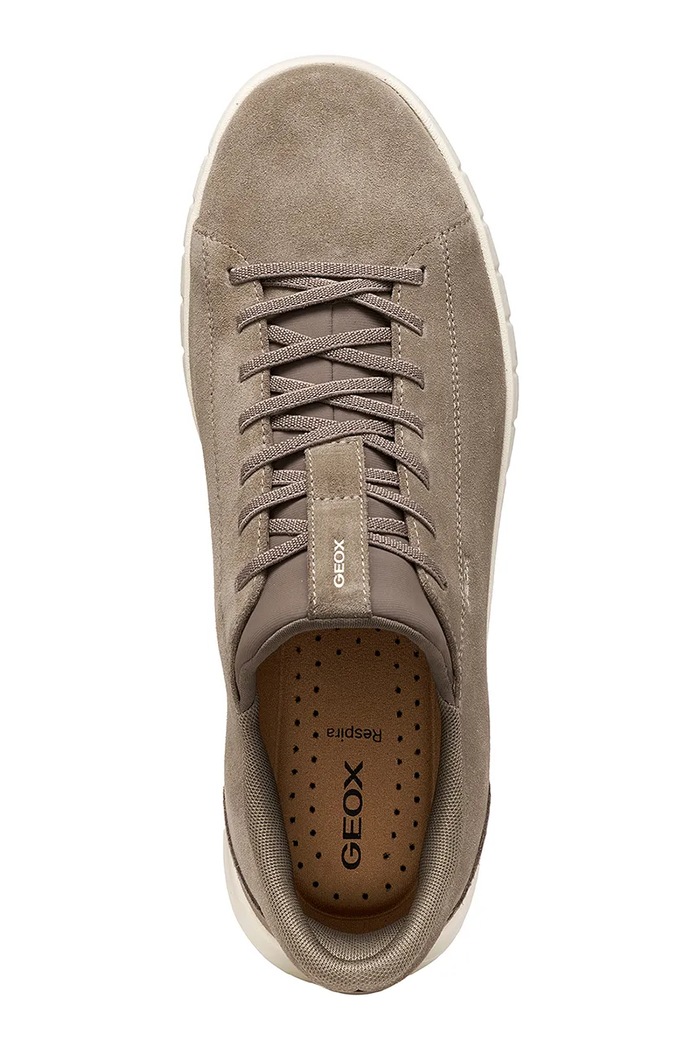 Geox U FLEXTRIDE PLUS sneakers boty pánské semišové hnědá U65MAA00022C6029