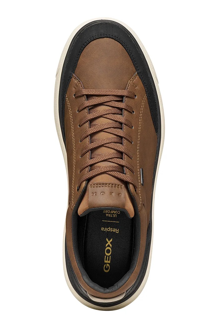 U CENISIO B ABX sneakersy męskie Geox U66AJB0BCEKC6032 brązowy