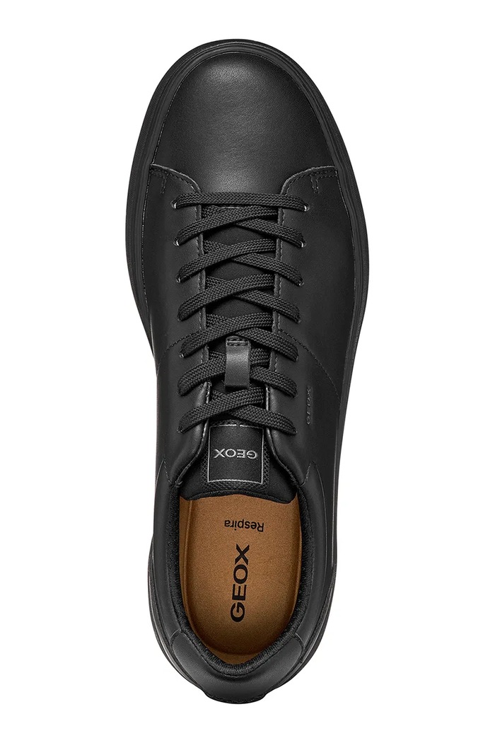 Geox U BALTMOORE sneakers pánske kožené U65LDD0009BC9999 čierna