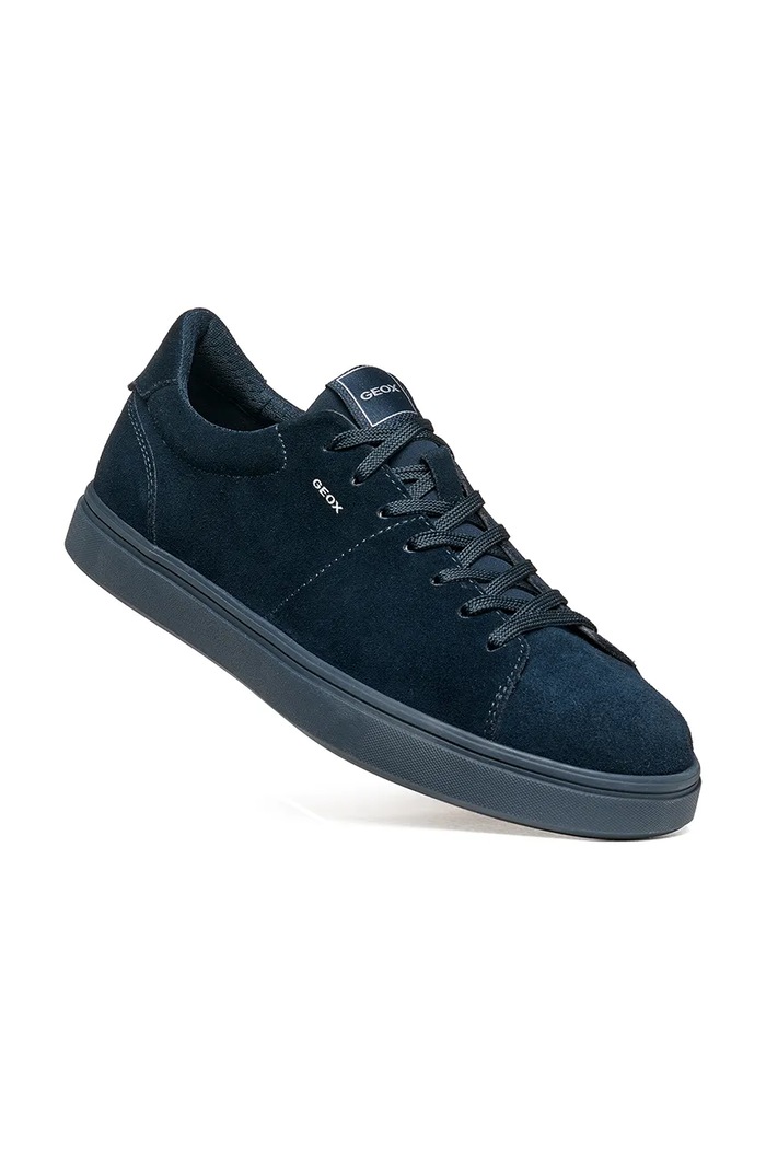 Geox U BALTMOORE sneakers boty pánské semišové U65LDD00022C4064 námořnická modř AW26