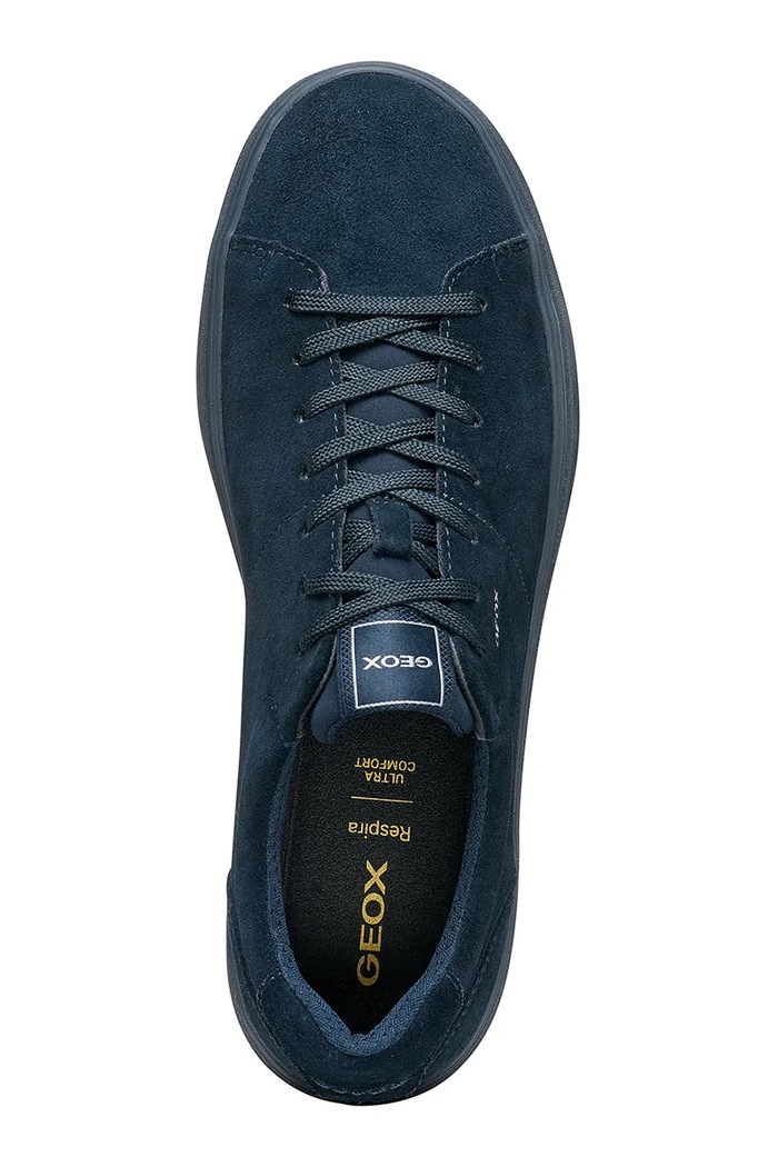 Geox U BALTMOORE sneakers boty pánské semišové U65LDD00022C4064 námořnická modř