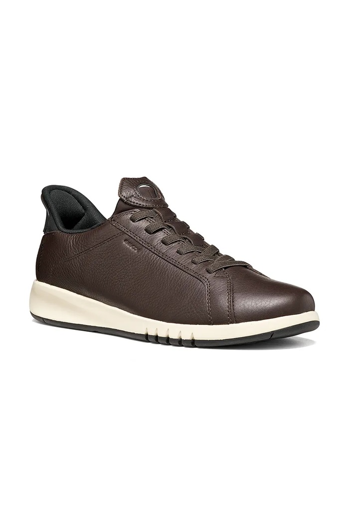 Geox U AERANTIS PLUS FAST IN sneakers γυναικεία δερμάτινα U65MUA00046C6009 καφέ AW26