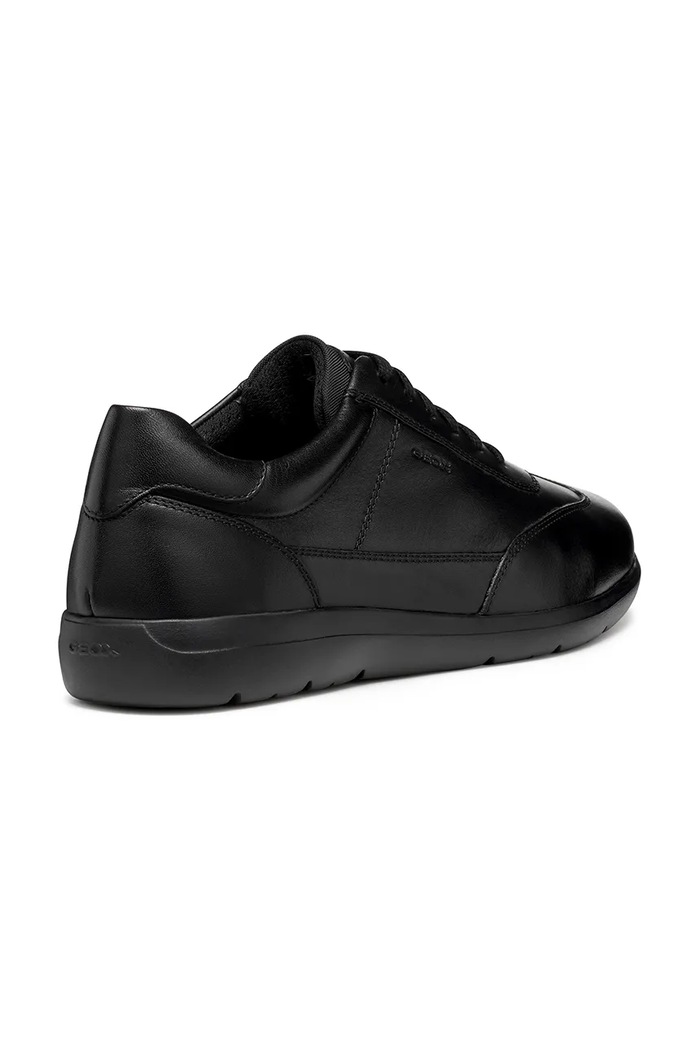 Boty Geox U LEITAN sneakers boty pánské kožené U563QA00085C9999 černá