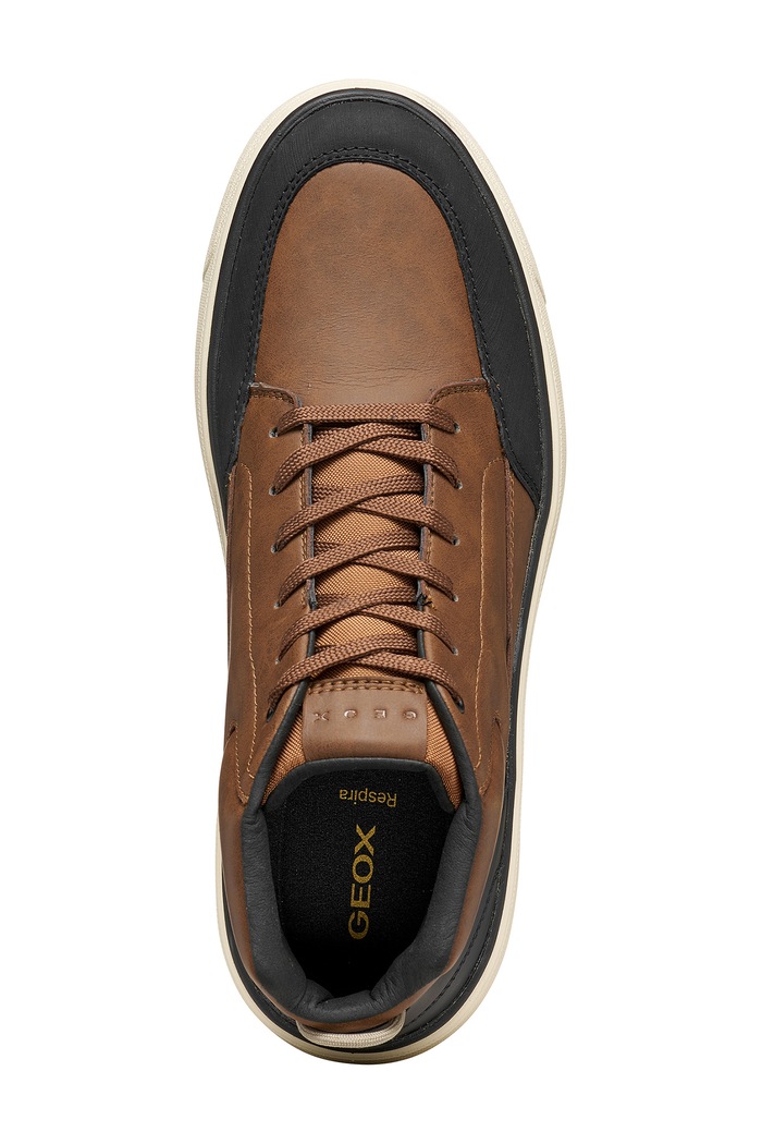 U CENISIO B ABX sneakers Ανδρικά Geox U66AJA0BCEKC6032 καφέ