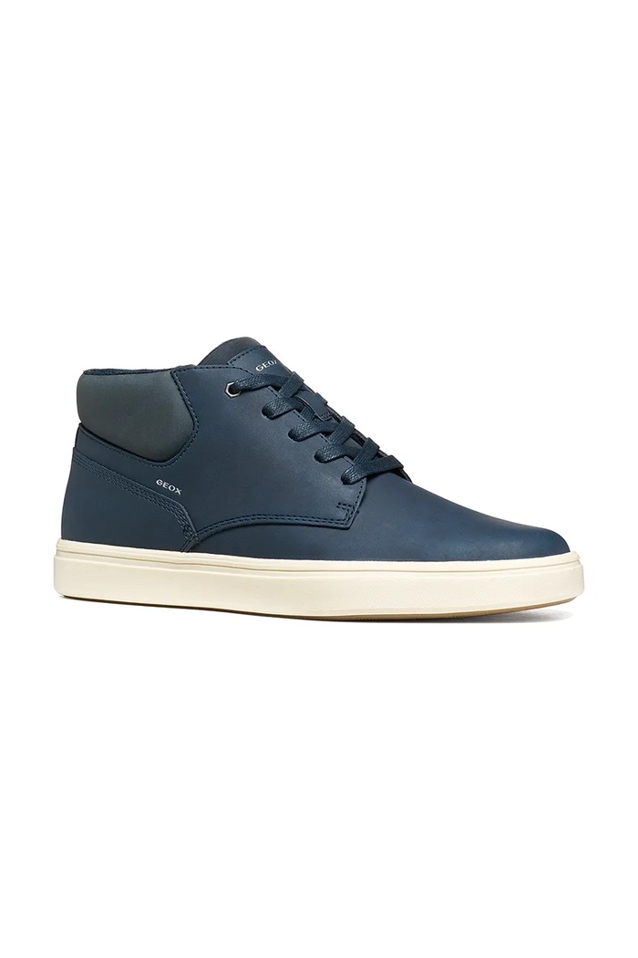 Παπούτσια Geox U BALTMOORE sneakers Ανδρικά δερμάτινα U56LDE000FFC4021 σκούρο μπλε