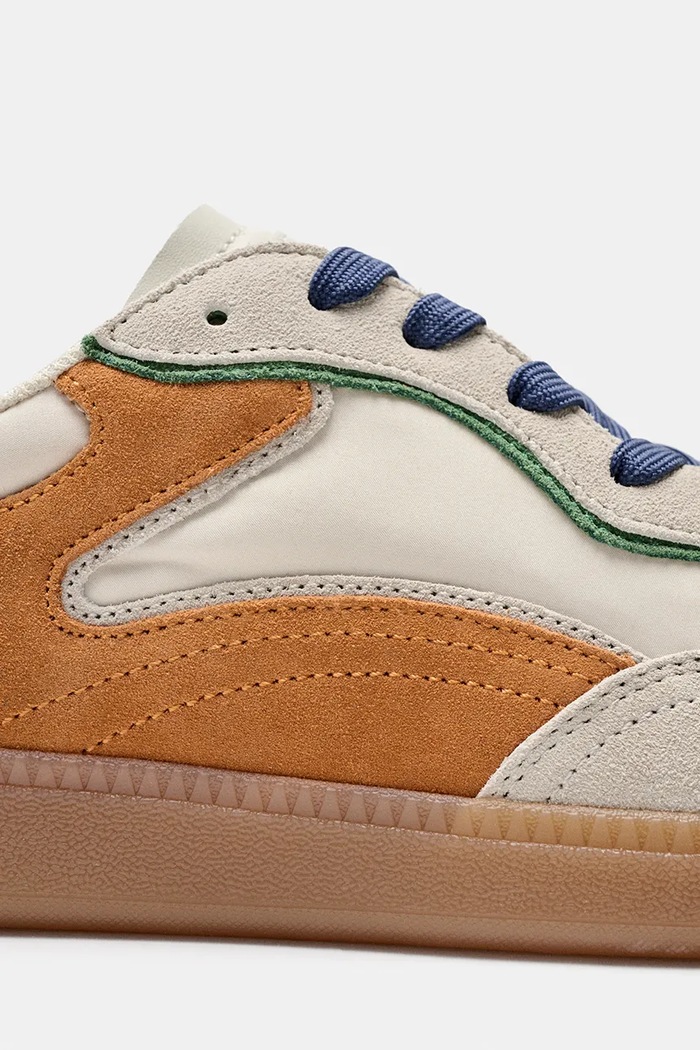 Παπούτσια Hoff PARK MULTICOLOR sneakers ανδρικά σουέτ 22619401 μπεζ